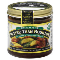 Better Than Bouillon Vegetable Base, Organic, Seasoned