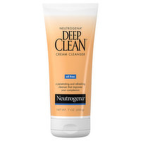 Neutrogena Cream Cleanser, Oil Free - 7 Ounce