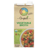 Full Circle Market Vegetable Broth - 32 Ounce 