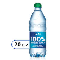 Dasani  Purified Water Bottle Enhanced With Minerals - 20 Fluid ounce 