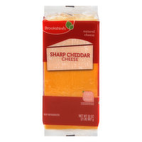 Brookshire's Cheese, Sharp Cheddar - 32 Ounce 
