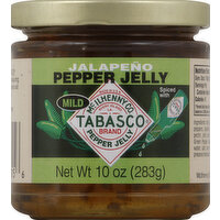 Tabasco Pepper Jelly, Jalapeno, Mild - 10 Ounce 