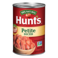 HUNTS Tomatoes, Petite, Diced - 14.5 Ounce 
