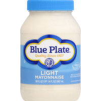 Blue Plate Mayonnaise, Light - 30 Ounce 