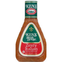 Ken's Steak House Dressing & Marinade, Zesty Italian - 16 Fluid ounce 