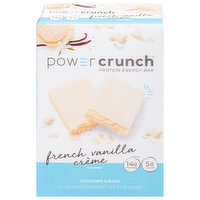 Power Crunch Protein Energy Bar, French Vanilla Creme - 5 Each 
