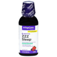 TopCare ZZZ Sleep, Nighttime, 50 mg, Berry Flavor - 12 Fluid ounce 