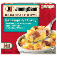 Jimmy Dean Breakfast Bowl, Sausage & Gravy - 7 Ounce 