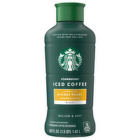 Starbucks Iced Coffee, Blonde Roast, Unsweetened, Black - 48 Fluid ounce