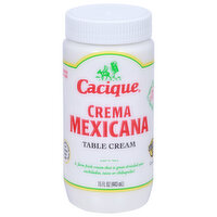 Cacique Table Cream, Crema Mexicana - 15 Fluid ounce 