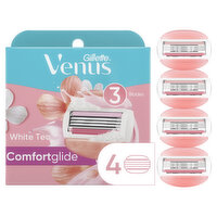 Venus ComfortGlide White Tea Women's Razor Blade Refills - 4 Each 