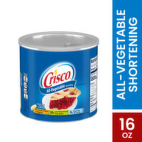 Crisco Shortening, All-Vegetable - 16 Ounce 