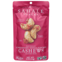 Sahale Snacks Glazed Mix, Cashews, Pomegranate Vanilla Flavored - 4 Ounce 