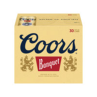 Coors Banquet Pale Lager Beer, Cans