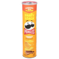 Pringles Potato Crisps, Cheddar Cheese, Party Stack - 7.1 Ounce 