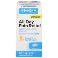 TopCare All Day Pain Relief, 220 mg, Caplets