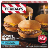 TGI Fridays Angus Sliders, The Classic - 10 Ounce 