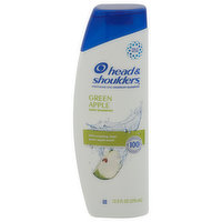 Head & Shoulders Shampoo, Daily, Green Apple - 12.5 Fluid ounce 