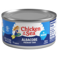 Chicken of the Sea Tuna, Premium, Albacore - 12 Ounce