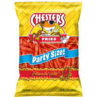 Chester's Corn Snacks, Flamin Hot Flavored, Fries, Party Size