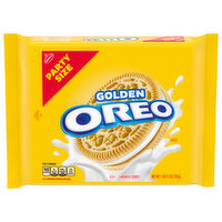 OREO OREO Golden Sandwich Cookies, Party Size, 25.5 oz - 25.5 Ounce 