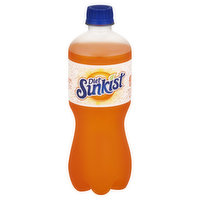 Sunkist Soda, Orange, Diet - 20 Ounce 