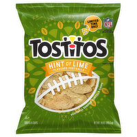 Tostitos Tortilla Chips, Hint of Lime, Footballs