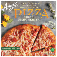 Amy's Frozen Pizza, Margherita, Vegan, 13.5 oz. - 13.5 Ounce 