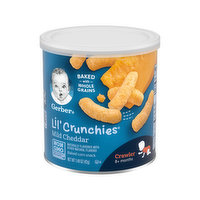 Gerber Lil' Crunchies - Mild Cheddar Baked Corn Snack - 1.48 Ounce 
