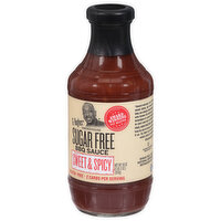 G Hughes Smokehouse BBQ Sauce, Sugar Free, Sweet & Spicy