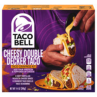 Taco Bell Taco Cravings Kit, Cheesy, Double Decker - 14 Ounce 