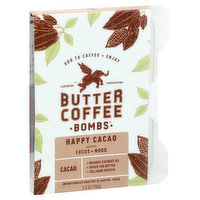 Butter Coffee Bombs Coffee, Happy Cacao - 5.3 Ounce 
