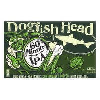 Dogfish Head Beer, 60 Minute IPA, 6 Pack - 6 Each 