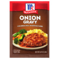 McCormick Gravy Mix, Onion Gravy - 0.87 Ounce 