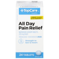 TopCare All Day Pain Relief, 220 mg, Tablets - 24 Each 