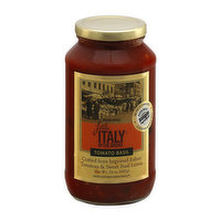 LITTLE ITALY IN THE BRONX Pasta Sauce, Tomato Basil - 24 Ounce 