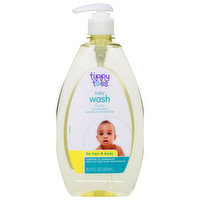Tippy Toes Baby Wash, for Hair & Body - 16.9 Ounce 