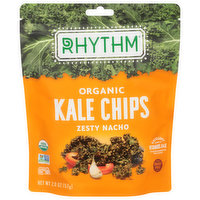 Rhythm Kale Chips, Organic, Zesty Nacho - 2 Ounce