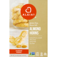 Aleias Almond Horns, Gluten Free - 9 Ounce 