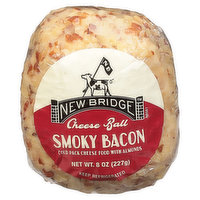 New Bridge Cheese Ball, Smoky Bacon - 8 Ounce 