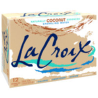 LaCroix Sparkling Water, Coconut, 12 Pack