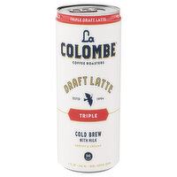 La Colombe Cold Brew, with Milk, Draft Latte, Triple