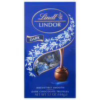 Lindt Lindor Chocolate Truffles, Dark - 5.1 Ounce 