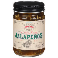 Pepper Works Jalapenos, Candy Krisp - 12 Ounce 