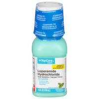 TopCare Loperamide Hydrochloride, Oral Solution, 1 mg, Mint Flavor