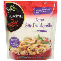 Ka-Me Stir-Fry Noodles, Udon - 2 Each 