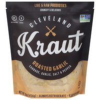 Cleveland Kraut, Roasted Garlic - 16 Ounce