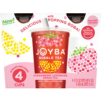 Joyba Bubble Tea, Strawberry Lemonade Green Tea