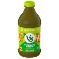 V8 100% Juice, Deliciously Green - 46 Fluid ounce 