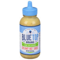 Blue Top Brand Hot Sauce, Creamy, Lime Jalapeno - 9 Ounce
